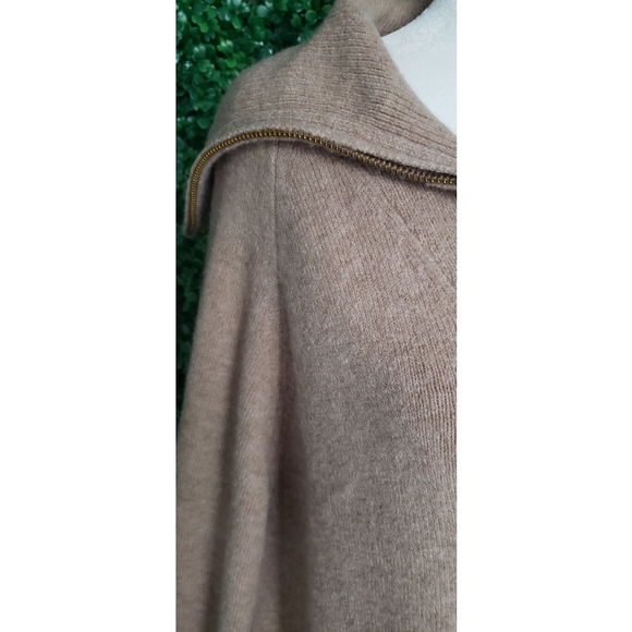 48. J.Crew Half-zip sweater-dress in Supersoft yarn - Picture 5 of 7